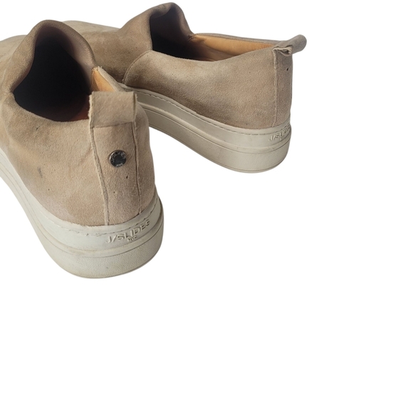 JSLIDES Nipster Suede Slip-on Sneakers In Sand Size 9 - Picture 6 of 8